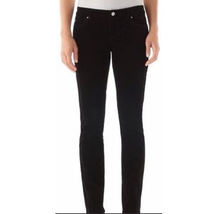 WHBM black corduroy pants size 4 R. Like New